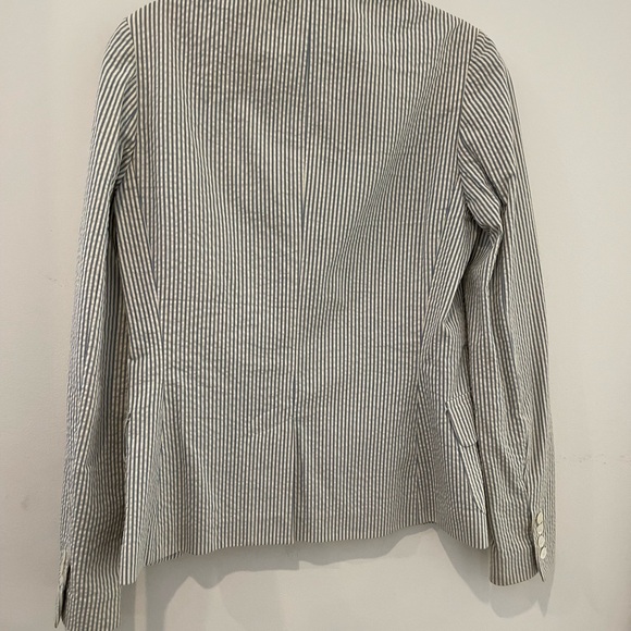 Ralph Lauren blue label seersucker blazer size 4 GUC - Picture 3 of 3